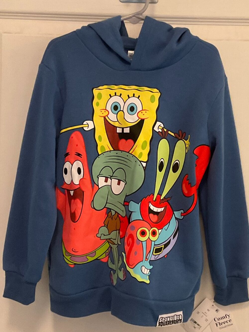 Boy's Sponge Bob Blue Hoodie